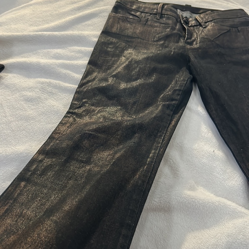 DWELL METALLIC JEANS LOW RISE - Picture 2 of 5